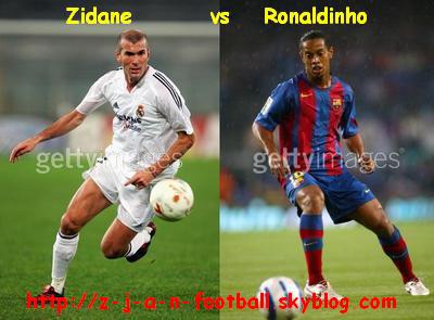 Zidane vs Ronaldinho